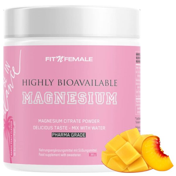 magnesium front taste mango peach