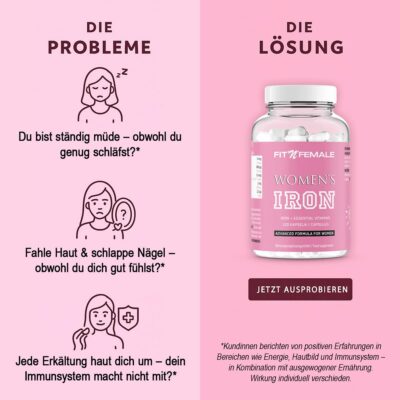 Womens iron problem loesung