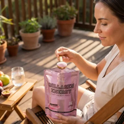 Collagen energy closeup